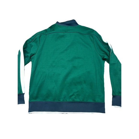 Nike Sportswear Mens XL Green White Dark Gray Zip Up Track Jacket - Picture 9 of 10